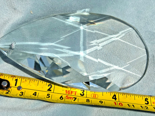 Extra large crystal pear - large,