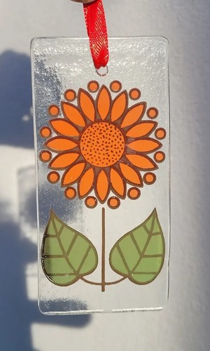 Stained glass sun catcher
