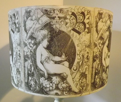 Cherub lampshade lamp ceiling - lampshade, lamp/ceiling
