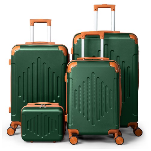 4pcs suitcase set abs cabin - suitcase,