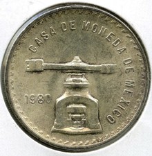 1980 / 79 Mexico Onza Silver