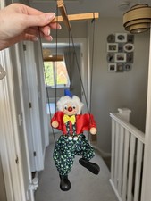 Clown Marionette String Puppet