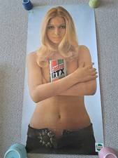 Large Castrol GTX Poster from the Early 1970s 