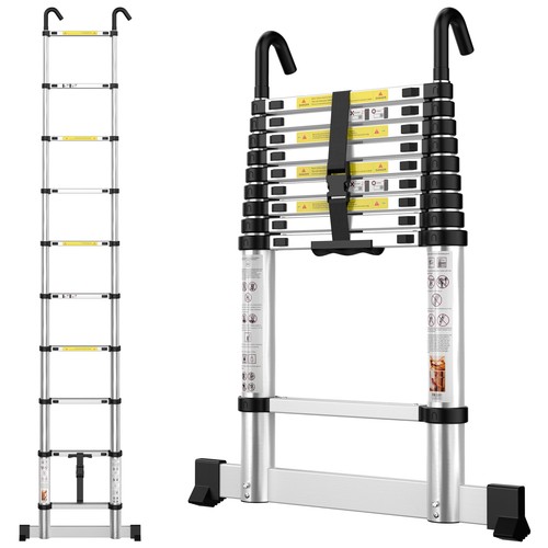 Telescopic ladder - 2.9m,
