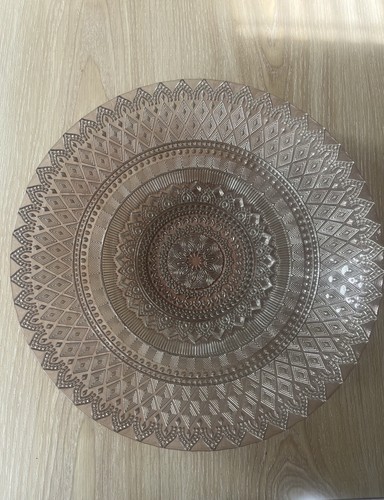 Decorative pink glass - glass, serving