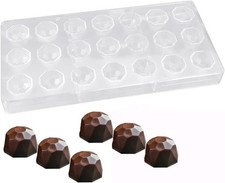 Chocolate Moulds Clear Plastic New