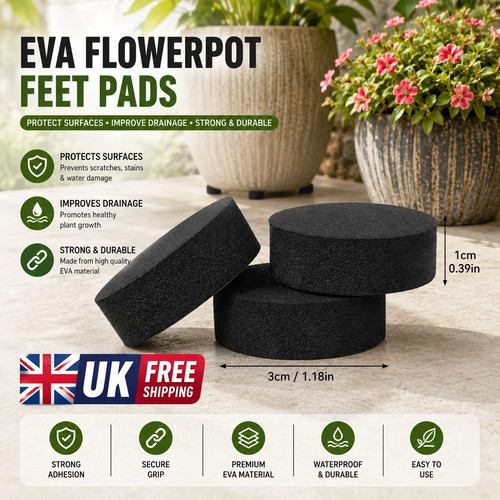 40x pot feet - pot, risers