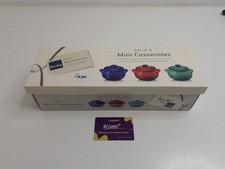 Denby Stoneware Set of 3 Mini Casserole Dishes Limited Edition