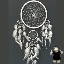 Extra Large White Dreamcatcher Dream Catchers Ring 22cm Wide Kids Bedroom Decor