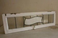 antique stained glass window