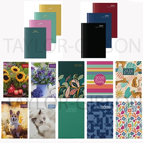 2026 diary week view - a5,