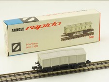 Arnold 0421 Rapido Folding Lid Wagon DB 1966-1974 Rare OVP 1605-27-28