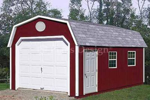 Garage building - 12',