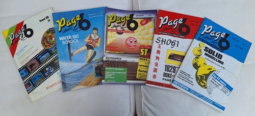 Atari page magazine bundle - 'page, 6'