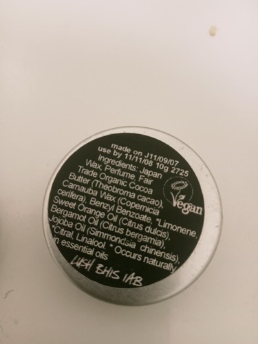Rare discontinued lush honey - lush, i