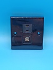 Black TV & 12 Volt Socket