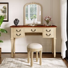 Vintage Makeup Vanity with