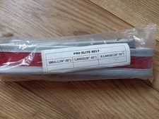 SF Pro Elite Belt Red/Silver