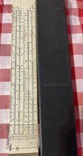 Thornton P271 Log Log 10" Slide Rule With Plastic Case Vintage Made In England