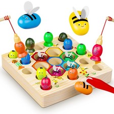 Wooden Fishing Game