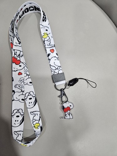Snoopy peanut lanyard new - snoopy,
