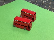 Matchbox Lesney No.5a ..London bus ..52mm ..x2 ..vintage .. Original Condition