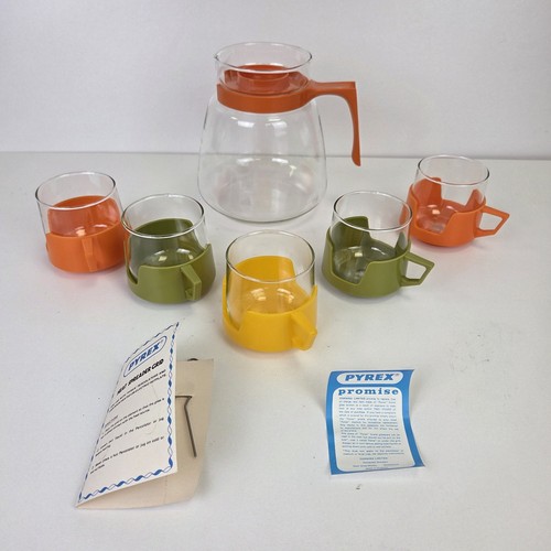 Vintage pyrex coffee - vintage, set