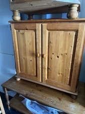 Solid Pine Storage Cupboard,