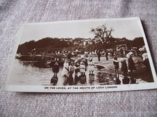 POSTCARD -- ON THE LEVEN AT THE MOUTH OF LOCH LOMOND