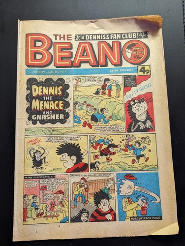 Beano comic 1799 january - comic,
