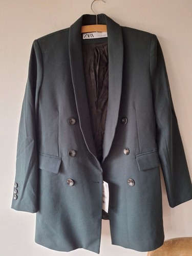 Bnwt zara double breasted - double,