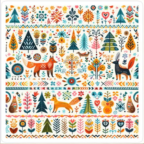 Printed cross stitch - stitch, 14