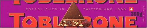 Toblerone milk chocolate - milk, honey