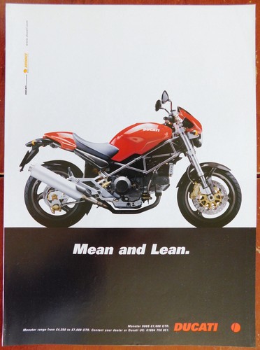 Original 1996 advert ducati - 1996,