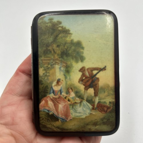 Vintage cigarette case - vintage,