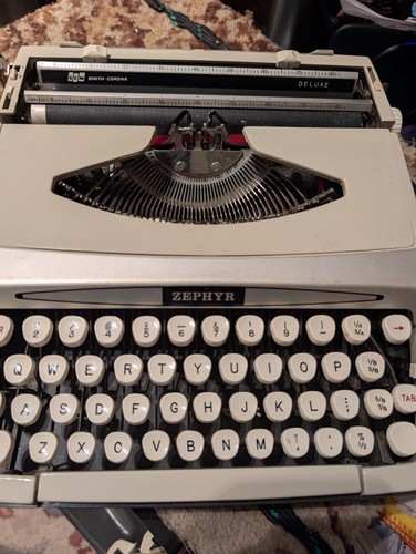 Smith corona deluxe zephyr - smith-corona,