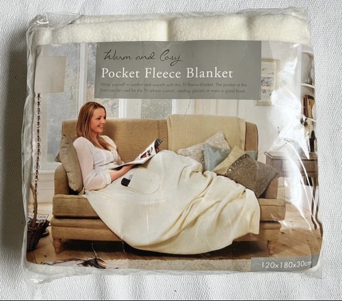 Cream pocket fleece - cream,