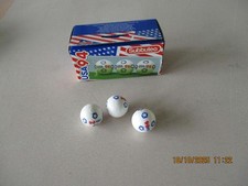 Subbuteo Set 61225 USA94 Balls World Cup Boxed