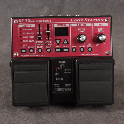 Boss rc30 looper - boss, hand