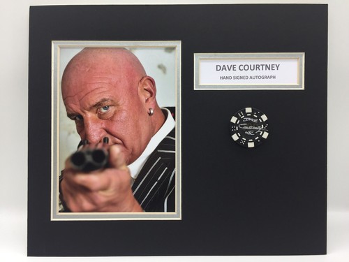Rare dave courtney signed - rare,