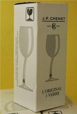 J.P. CHENET WONKY WINE GLASS