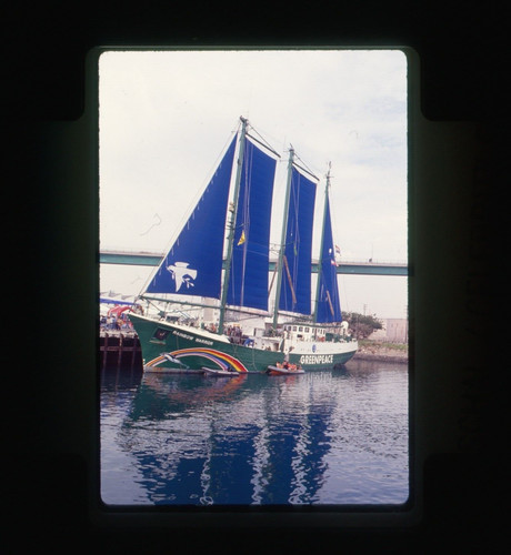 1992 greenpeace boat - boat, benefit