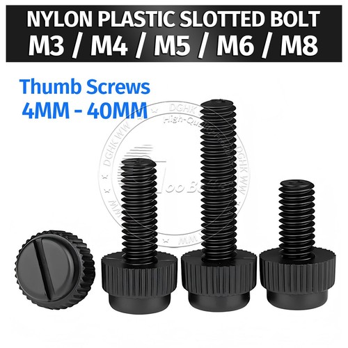M8 black nylon - m4, m5