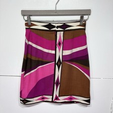 Emilio Pucci Pencil Skirt Pink