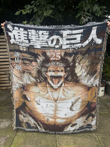 Attack titan anime woven - attack,