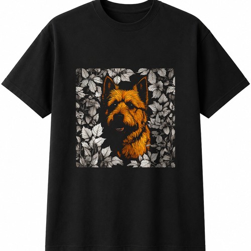 Norwich terrier anime dog - terrier,