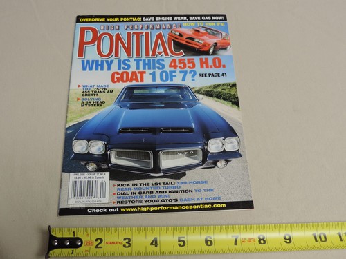 High performance pontiac - performance,