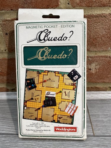 Waddingtons cluedo travel - cluedo,