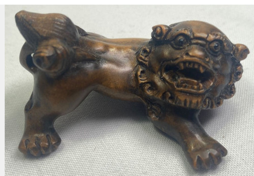 Netsuke antique lion - netsuke,