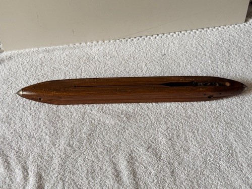 Vintage weaving loom shuttle - weaving,